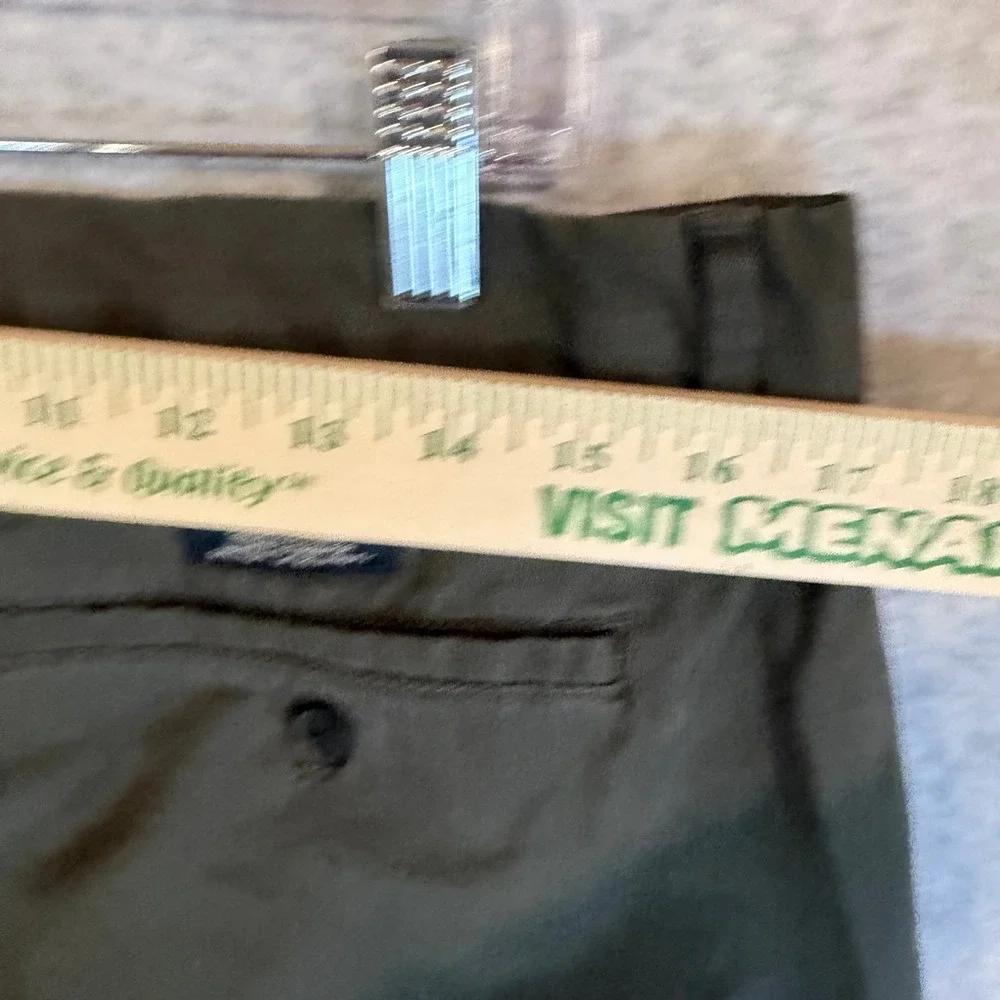 Banana Republic Pants Mens 32 Lived-In Chino Olive Green Slim Fit EUC